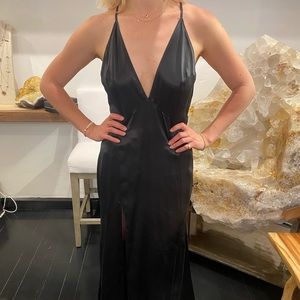 NEW REFORMATION SILK DRESS- never worn